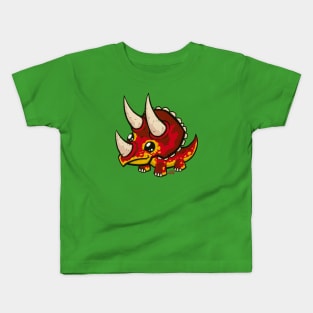 Triceratops Kids T-Shirt